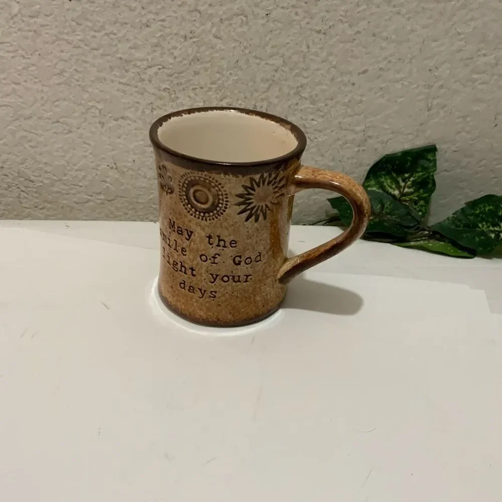 May the smile of God light your days coffee mug Cracker Barrel G3